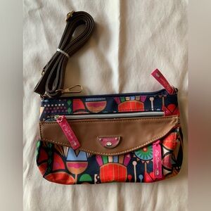 Lily Bloom Women's Crossbody Bag EUC